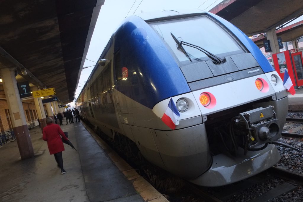 Inauguration de la ligne Belfort-Delle, en décembre 2018. | ©Le Trois - T.Q.