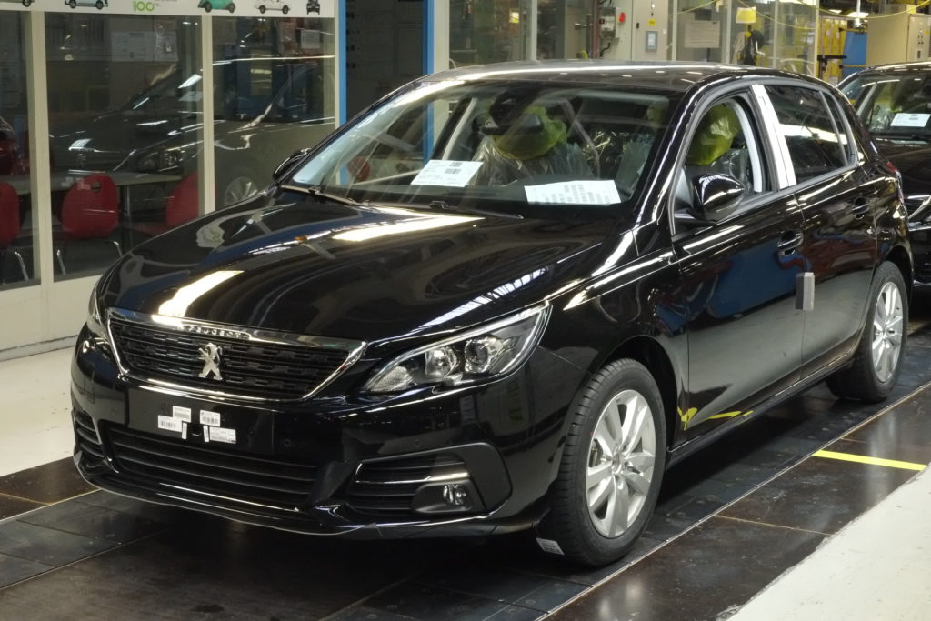 La séance de travail de la ligne de production de la Peugeot 308 annulée ce lunid 15 mai.