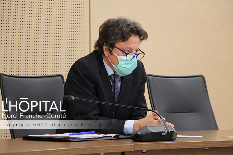 Pascal Mathis, directeur général de l'hôpital Nord-Franche-Comté estime que "la place de l'hôpital a été réaffirmée".