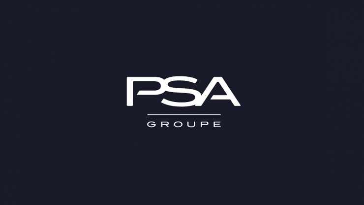 Le logo du Groupe PSA (Peugeot, Citroën, DS, Opel)