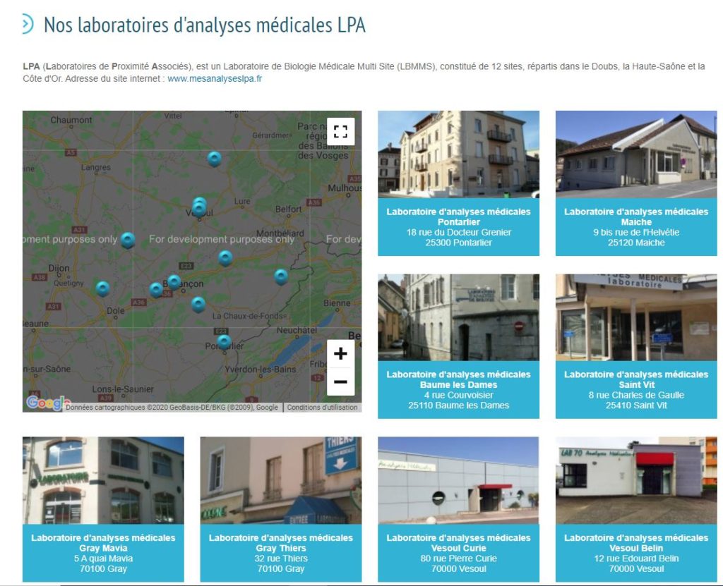 La plateforme réunit plusieurs laboratoires régionaux.