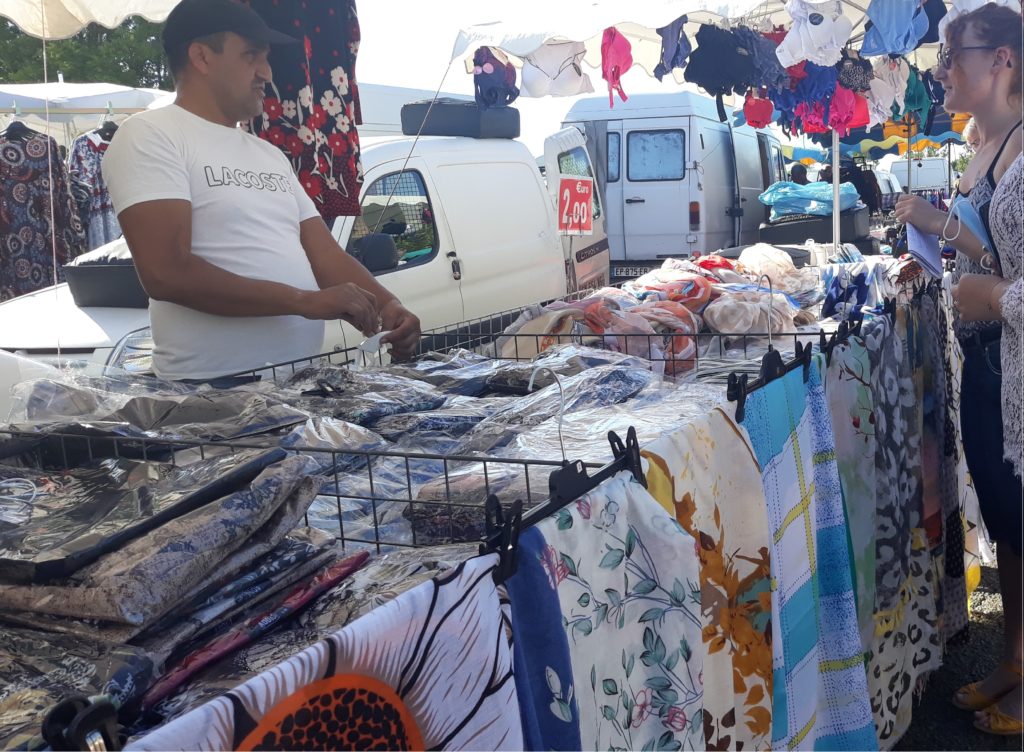 Déconfinement au marché des Résidences