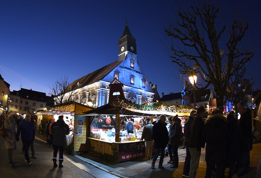 La 34e édition des Lumières de Noël de Montbéliard met à l'honneur le pays comtois.