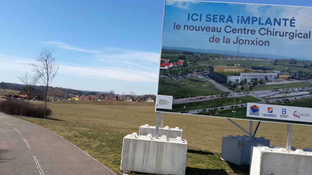 Le début du chantier du centre de chirurgie de la JonXion envisagé fin 2021