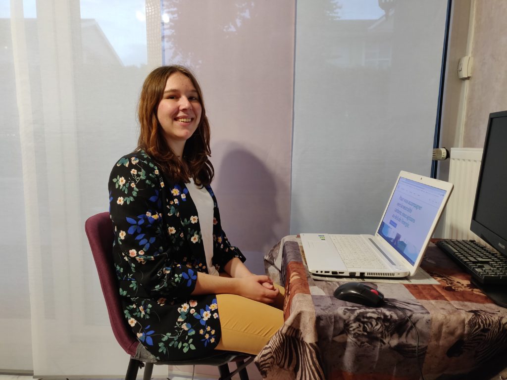 Adeline Matter, alternante chez Engie, en études d'ingénieur, parle de la féminisation en industrie.