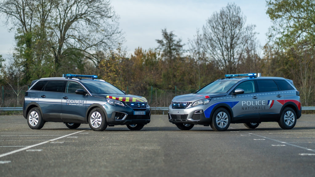 1 263 Peugeot 5008 commandés par la police et la gendarmerie