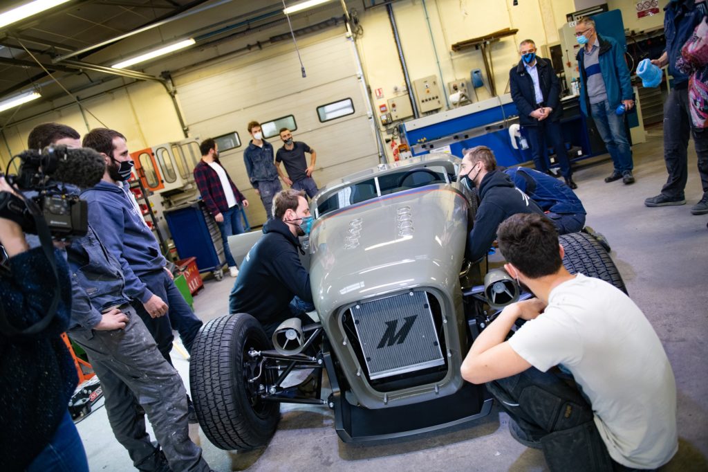 Le nouveau prototype est baptisé Hot Rod. Un parfum des Etats-Unis. Photo UTMB - François Jouffroy