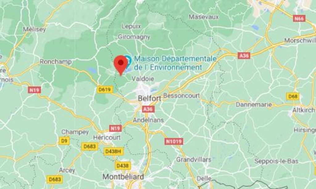 Evette-Salbert sur Google Maps.