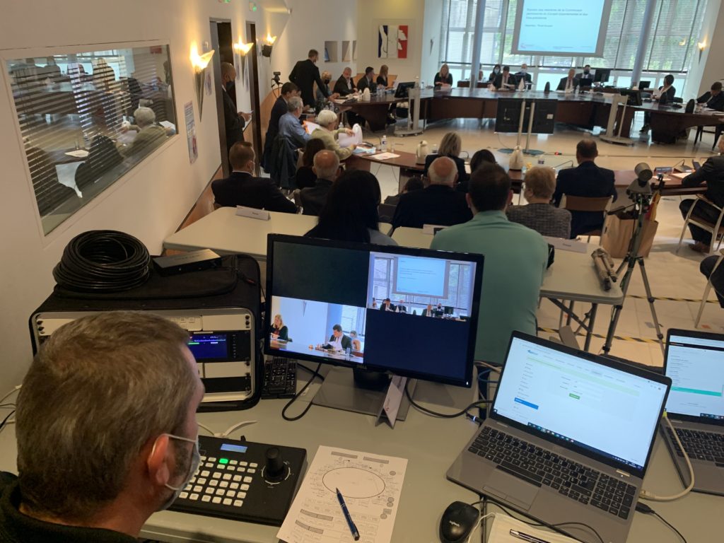 Pour la première fois, une séance du conseil départemental était accessible en direct.