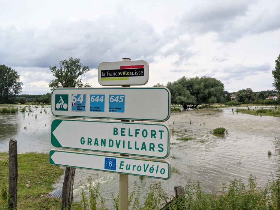 Inondations sud Territoire mardi 13 juillet 2021