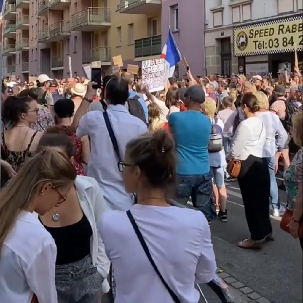 Manif France Bleu Belfort