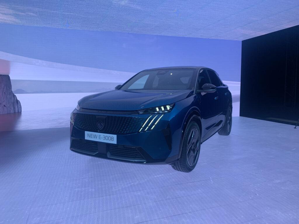 Le nouveau Peugeot e-3008, présenté en septembre 2023, à Sochaux. | ©Le Trois – Éva Chibane