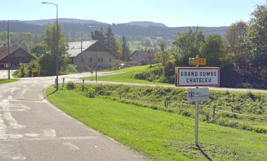 Grand'Combe-Châteleu est un village du haut Doubs, près de Morteau. | ©Google street view
