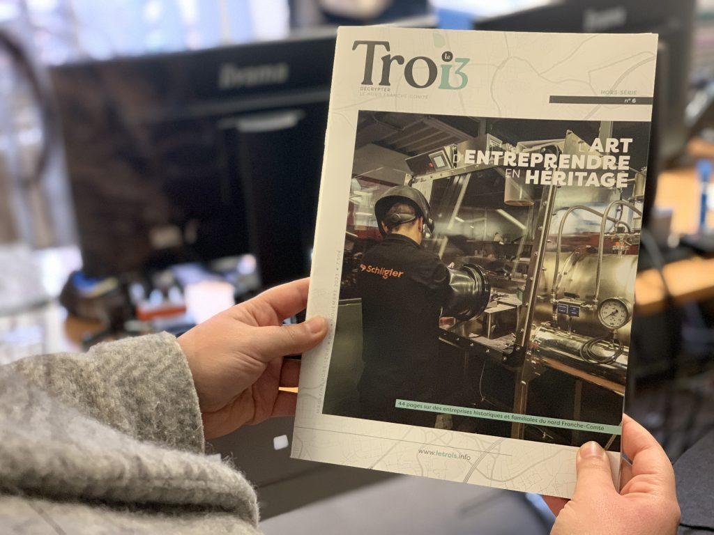 Le Trois publie un nouveau hors-série dédié aux entreprises familiales et historiques du nord Franche-Comté. | ©Le Trois