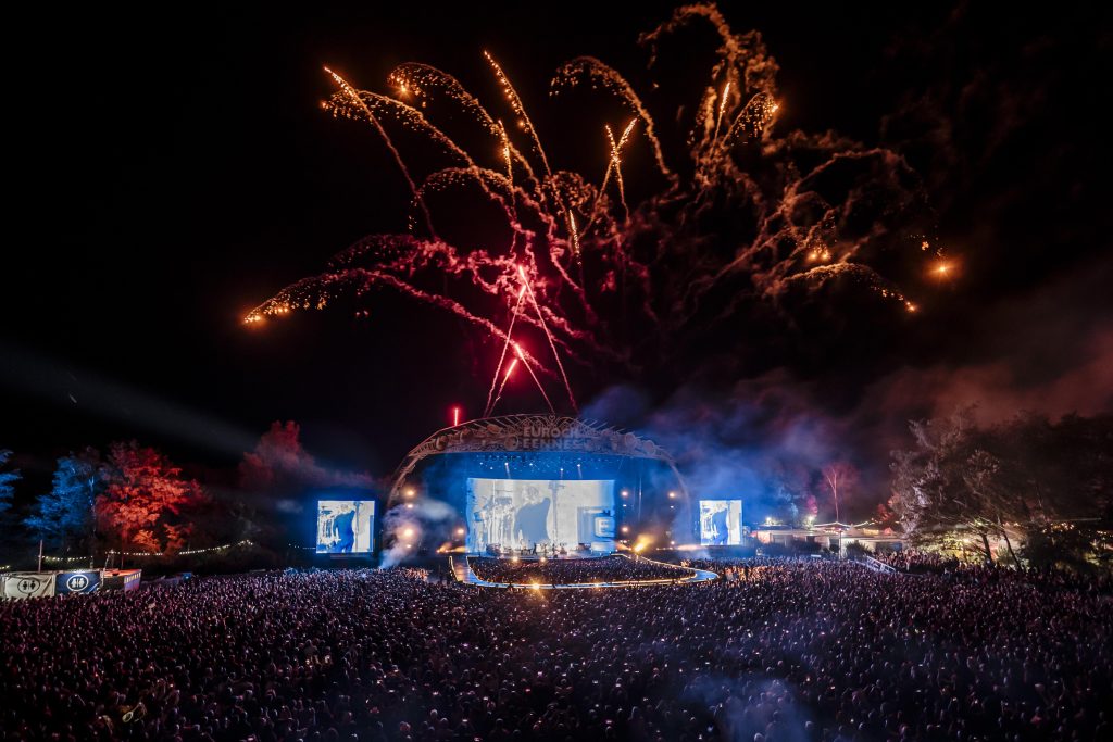 Indochine, aux Eurockéennes, lors de l'édition 2023.