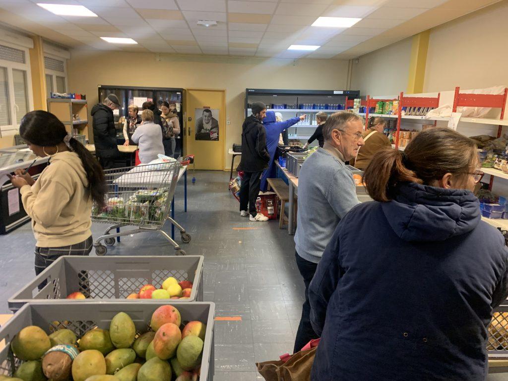 Le centre des Restos du Coeur à Belfort accueille chaque semaine une centaine d'étudiants. | ©Le Trois -EC  