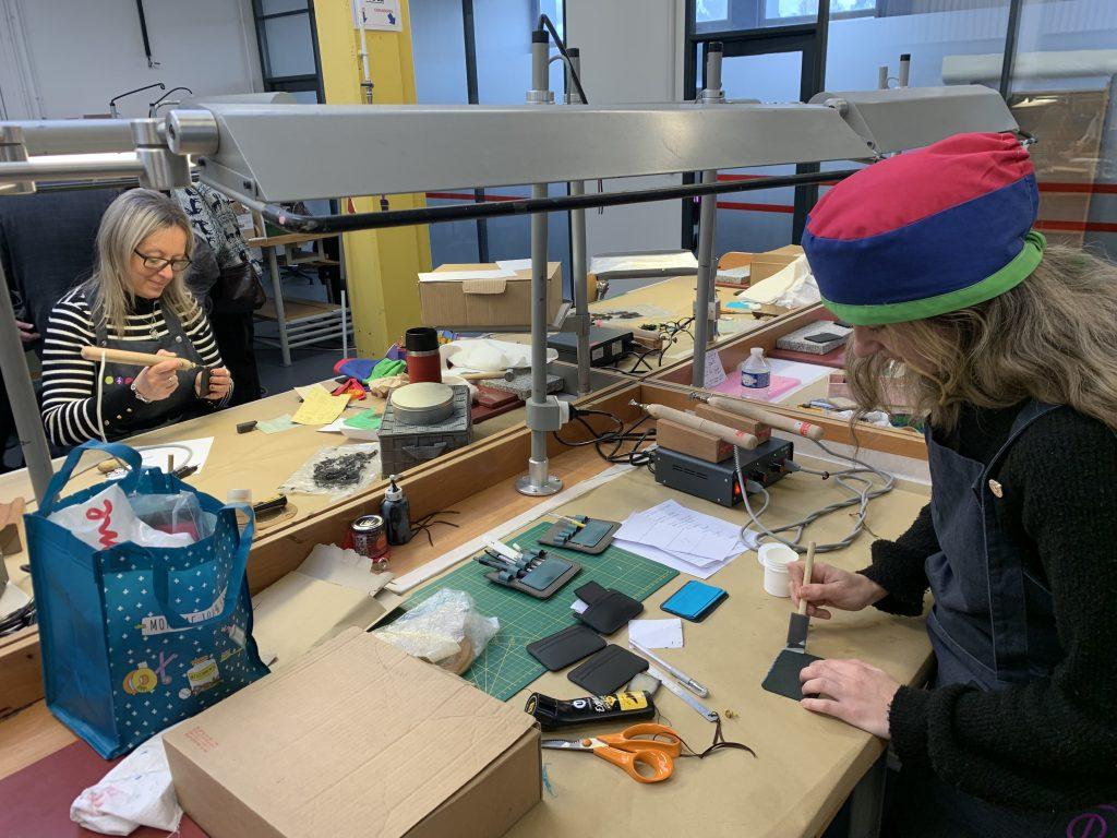 La filière cuir et maroquinerie à Frip'vie est lancée. | ©Le Trois - E.C.