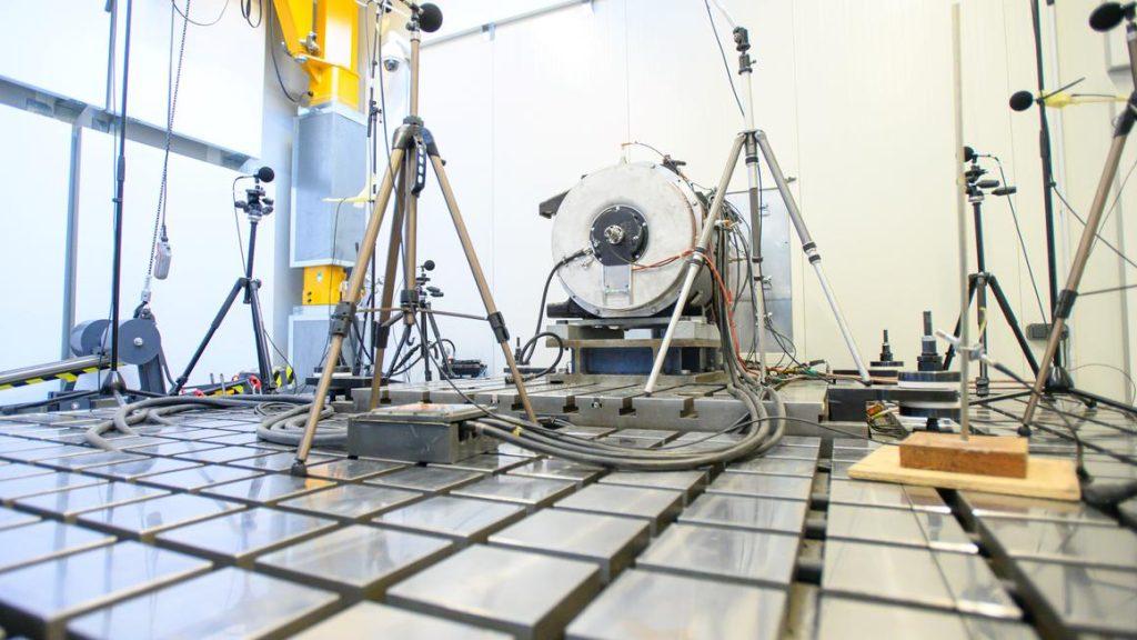 Alstom a réalisé un investissement de 1,4 million d'euros à Ornans pour la création d'un banc d'essai de 2 mégawatts pour tester ses futurs moteurs. | ©Alstom Willam B