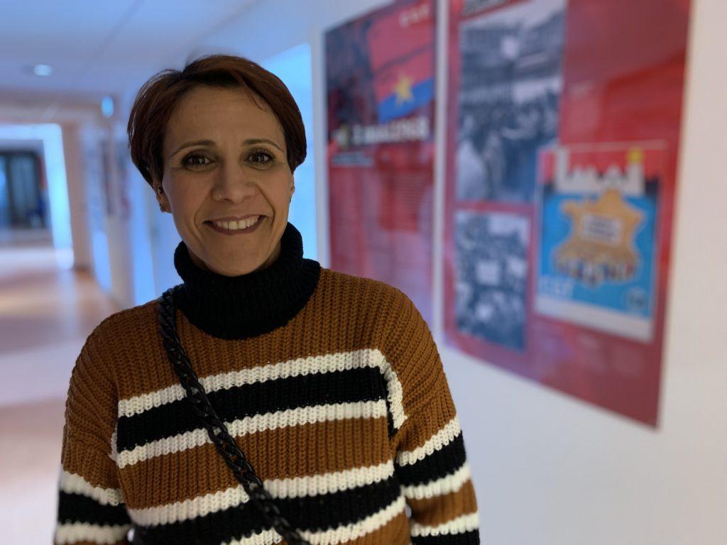 Rim Jaworski, nouvelle secrétaire générale de l'union locale de la CGT. | ©Le Trois - E.C.