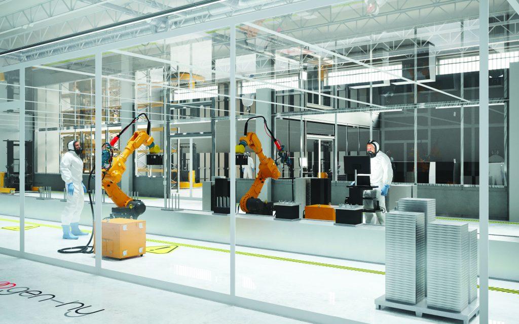 Image de synthèse du futur laboratoire de l'usine Gen-Hy d'Allenjoie. | ©Gen-Hy