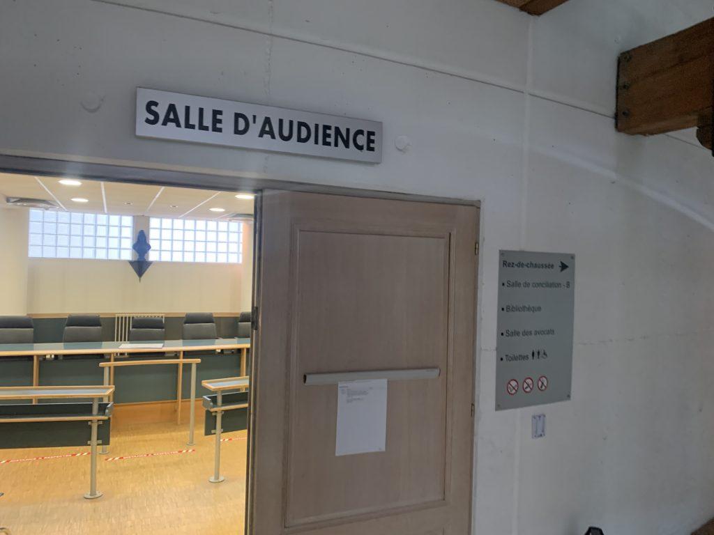 La salle d'audience du conseil des Prud'hommes à Belfort. | ©Le Trois - E.C.