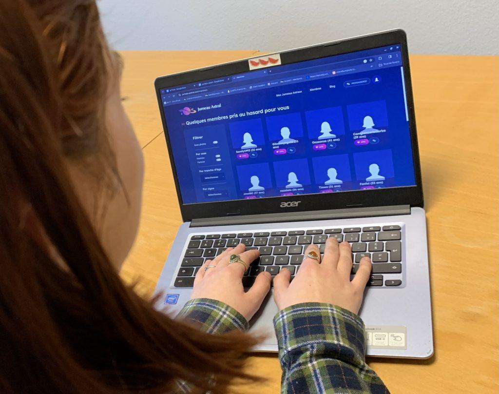 Le site Jumeau Astral a été créé il y a environ un an. | ©Le Trois - T.Q. 