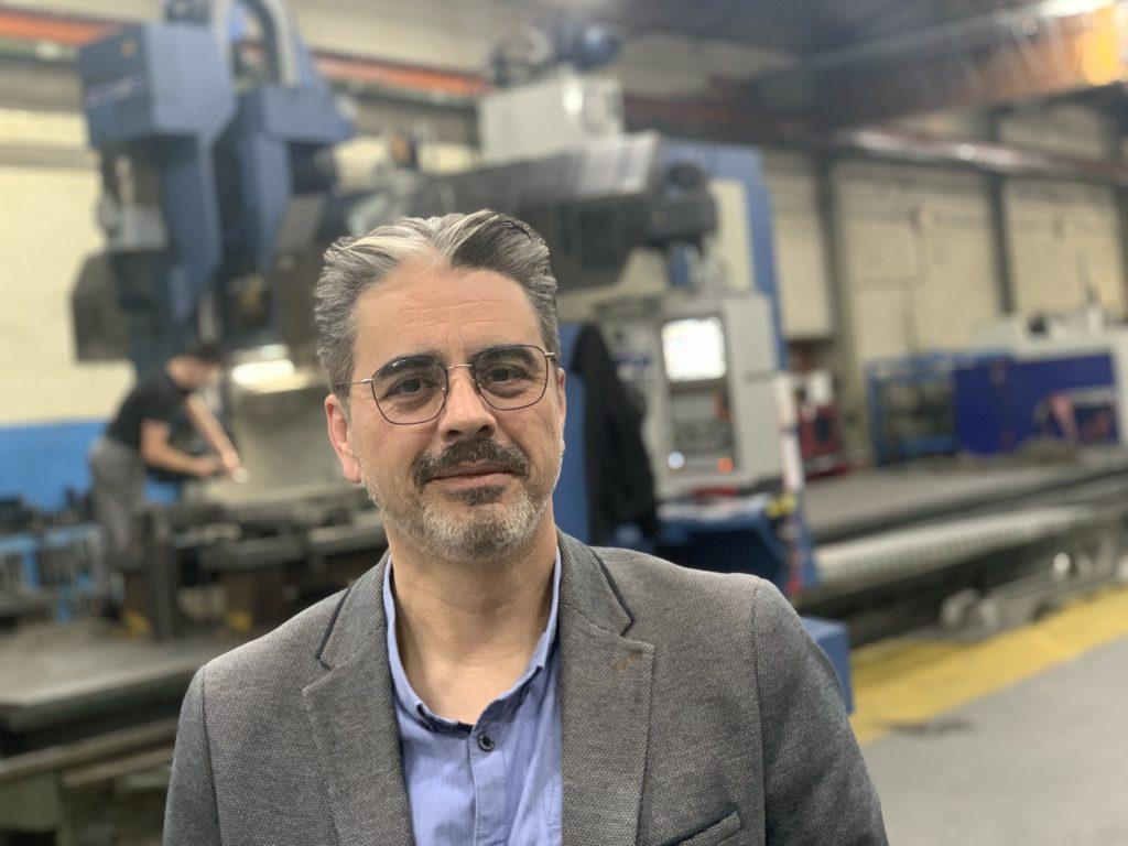 Christian Monnier, président de MGR Monnier énergies, à Chaux. | ©Le Trois – Thibault Quartier