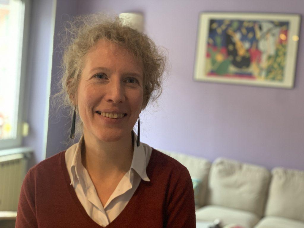 Mathilde Regnaud était tête de liste d'En commun pour Belfort, liste citoyenne de gauche, aux municipales de 2020. | ©Le Trois – Thibault Quartier