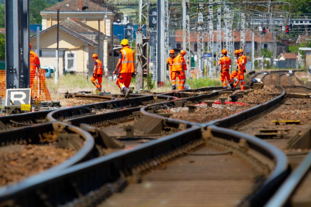 En 2024, SNCF Réseau engage 382 millions de travaux sur le réseau ferré de Bourgogne-Franche-Comté. | ©SNCF Réseau