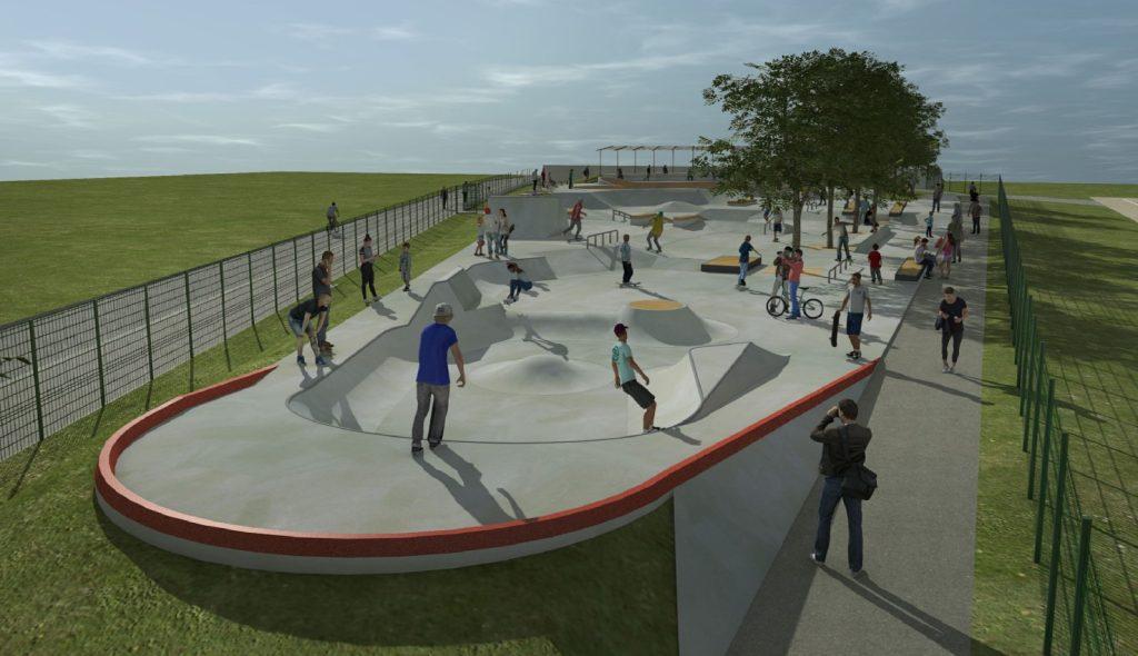 Le skate-park de Belfort va être agrandi. | ©Ville de Belfort