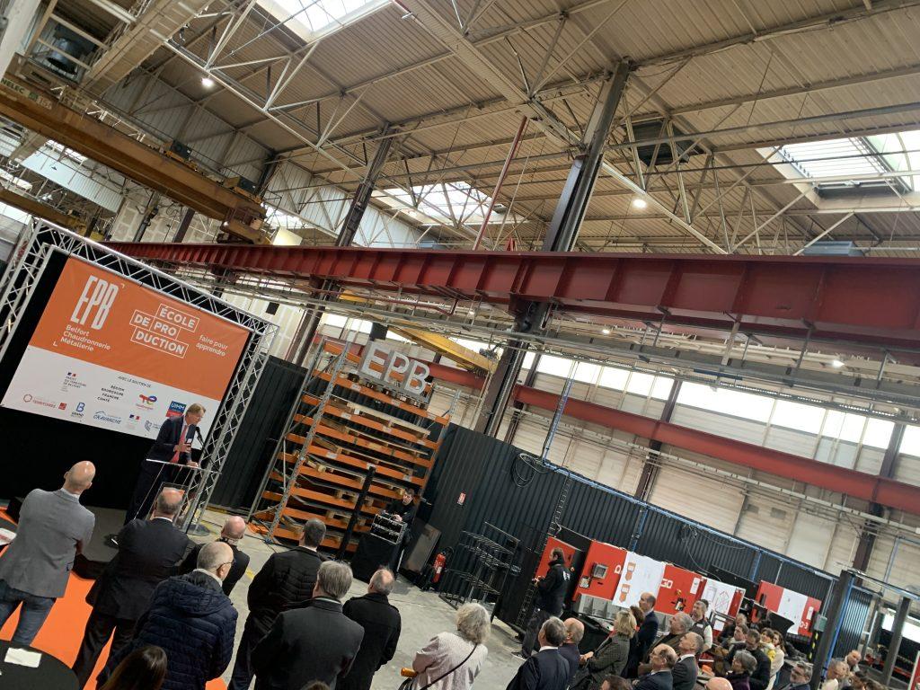 L'école de production a ouvert ses portes et a été inauguré le 12 mars. | ©Le Trois - E.C. 