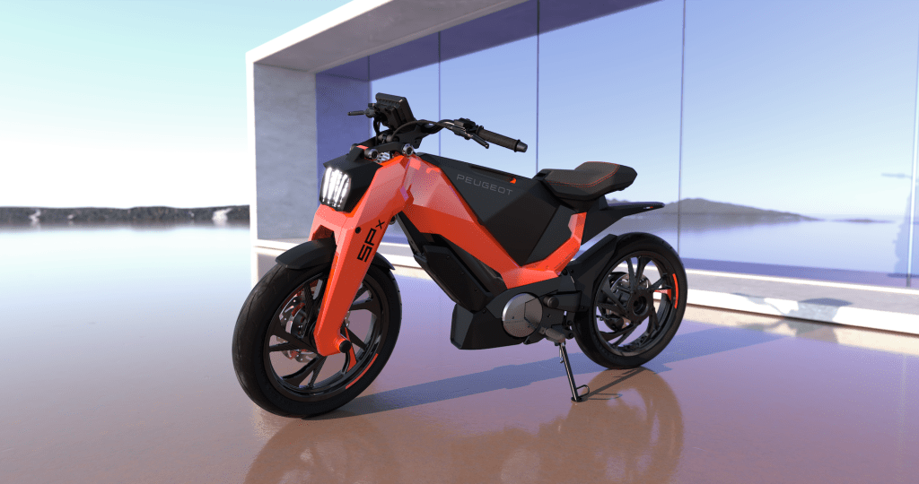 Peugeot Motocycles a dévoilé le projet SPx, qui ressuscite l'iconique Peugeot 103. | ©Peugeot Motocycles