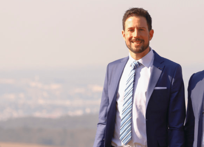 Matthieu Bloch, député Union des droites (UDR, parti d'Éric Ciotti) de la 3e circonscription du Doubs.