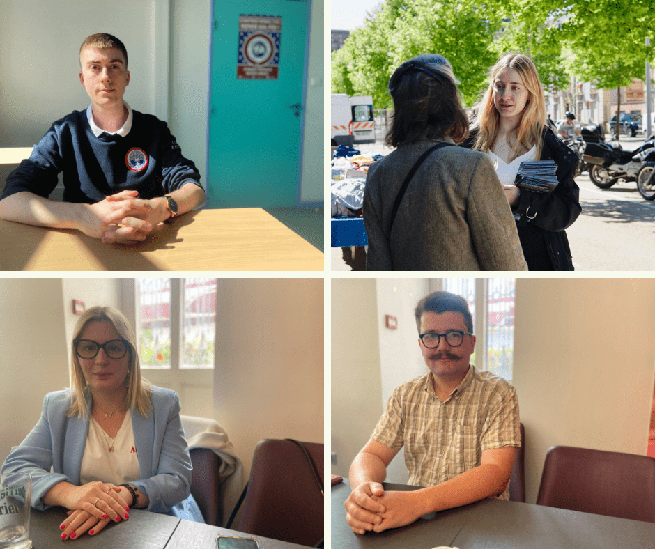 Quatre jeunes du Territoire de Belfort ont préparés les élections européennes. | ©Le Trois - J. B.