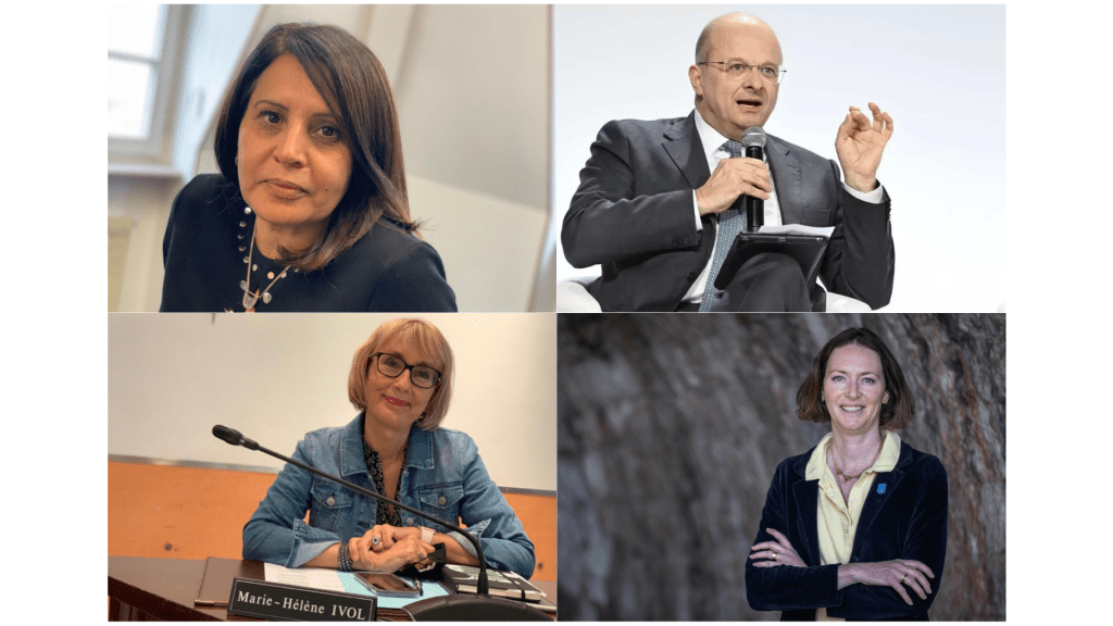 Samia Jaber, Christophe Grudler, Marie-Hélène Ivol et Anna Maillard sont candidats aux élections européennes du 9 juin. | ©DR