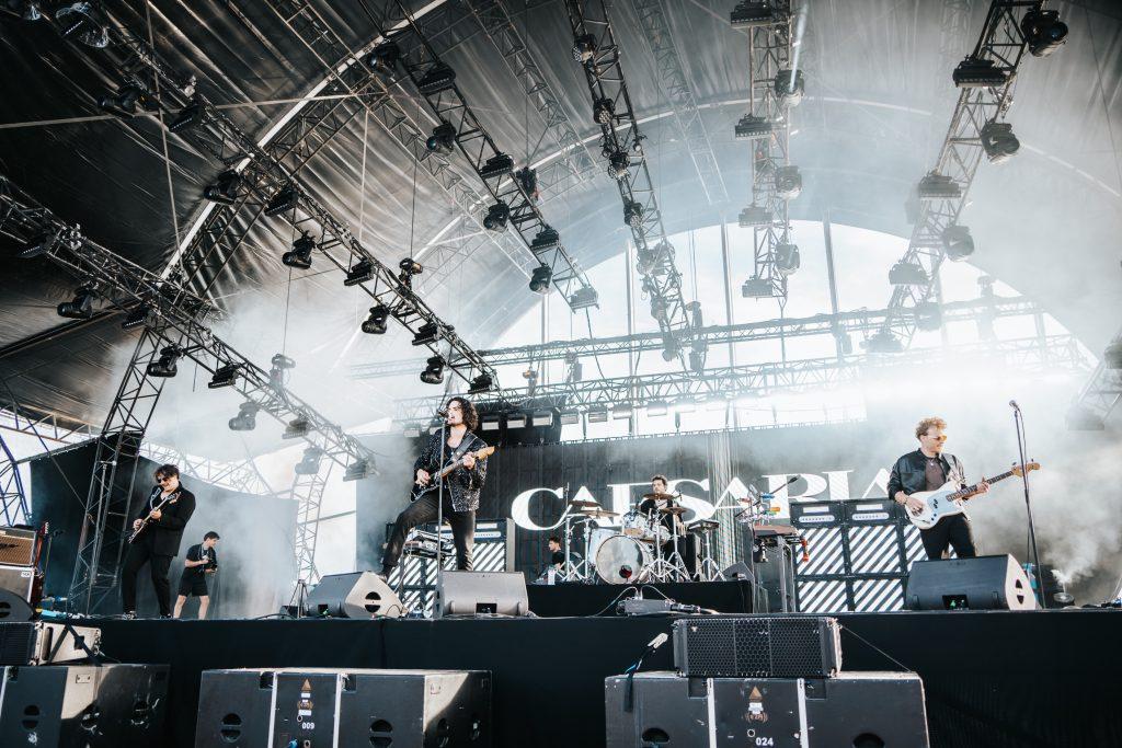 Le groupe belfortain Caesaria, aux Eurocks 2024, sur la scène de la Plage. | ©Eurockéennes – Dorinne Maillot