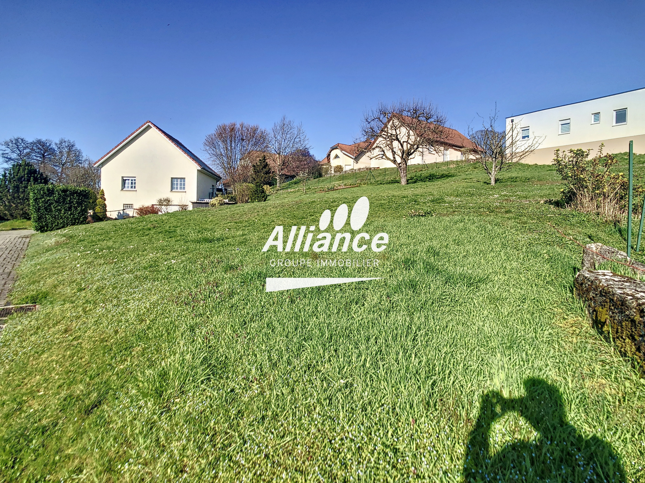 Terrain de 10 ares secteur DELLE    A saisir, terrain de 10