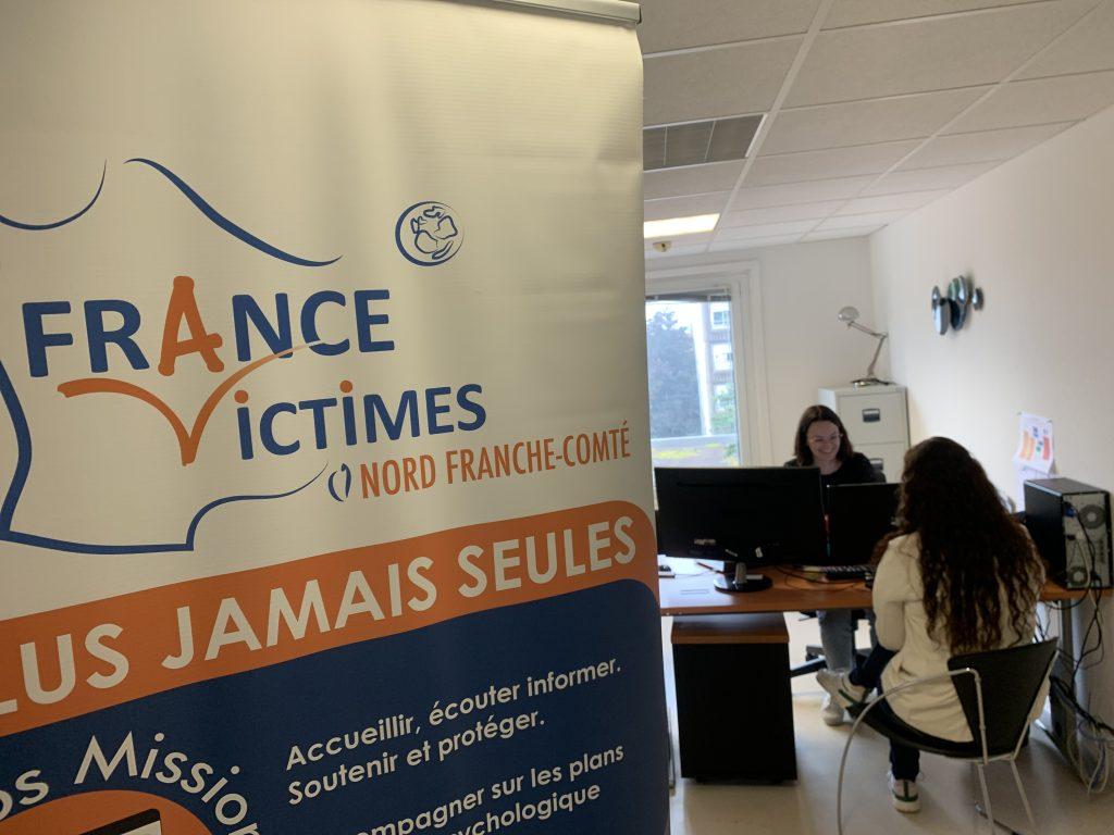 Les locaux de France Victimes, à Montbéliard.| ©Le Trois - E.C.   