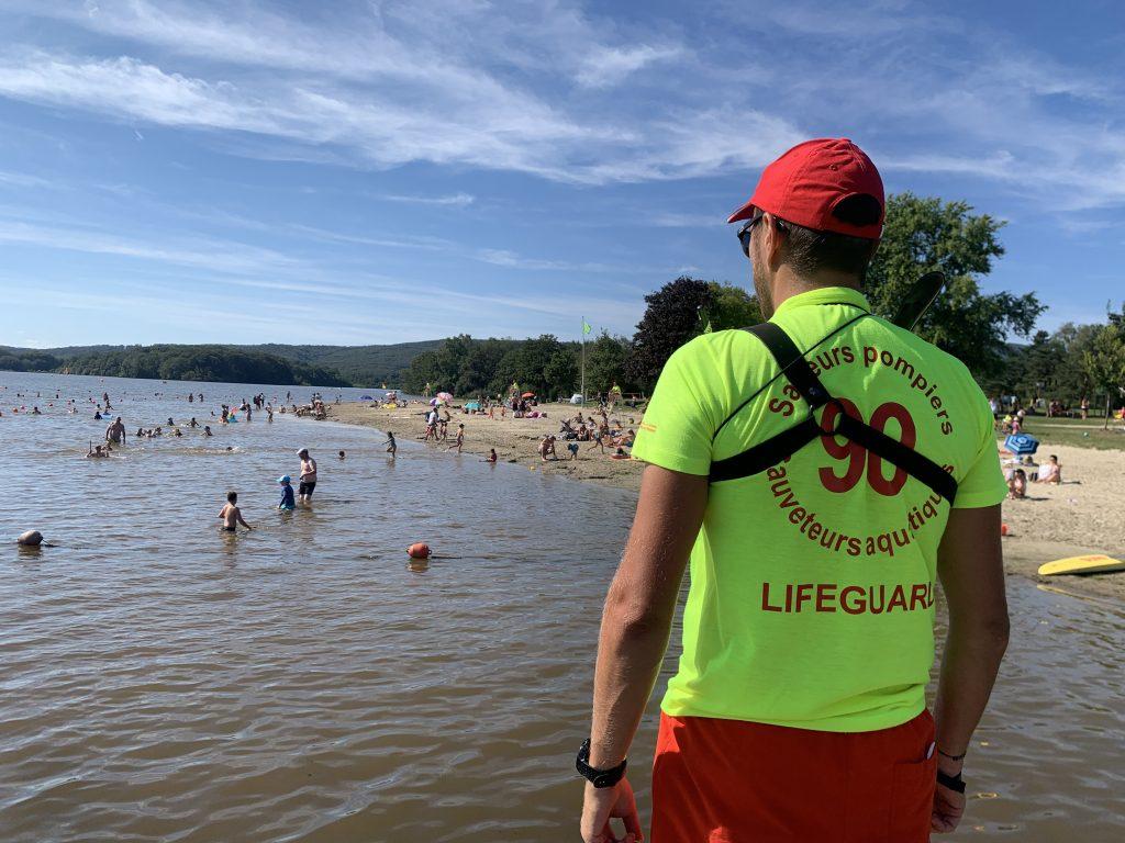 Le Sdis 90 surveille le site de baignades tout l'été. | ©Le Trois - E.C. 
