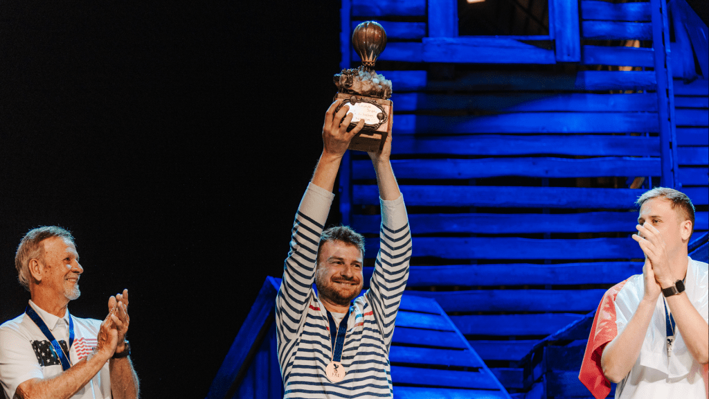 Clément Seigeot, champion du monde de montgolfières. | ©Fédération française d'aérostation