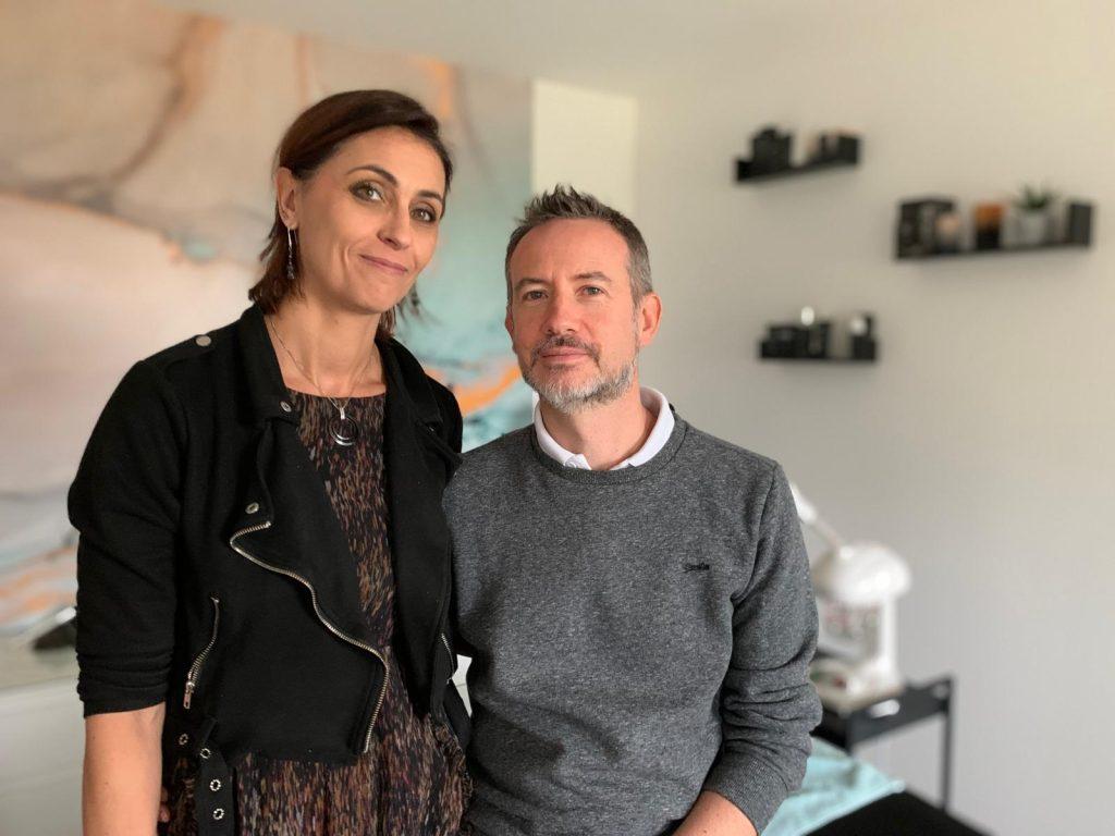 Claire et Sébastien Turiot, Derma Ink. | ©Le Trois - E.C. 