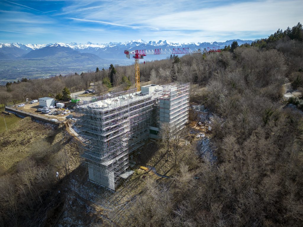 Albizzati a rénové la gare haute du téléphérique de Salève, en Haute-Savoie. | ©Albizzati