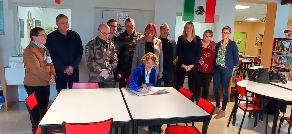 Le collège Camille-Claudel de Montreux-Château accueille une classe de défense et de sécurité globale. | ©DR
