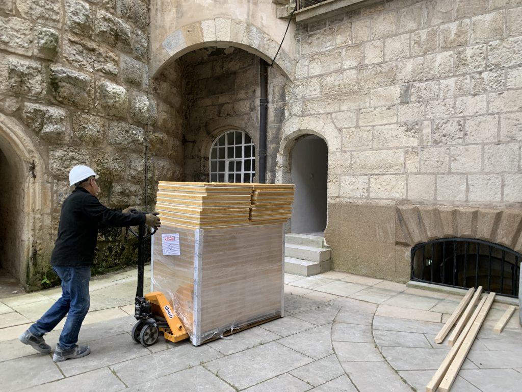 Les travaux battent leur plein. | ©Le Trois - E.C. 