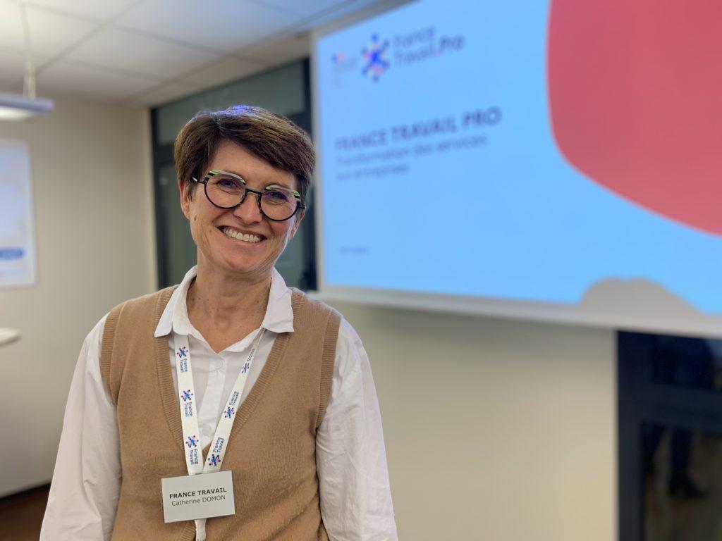 Catherine Domon, directrice de l’agence Thiers à Belfort. | ©Le Trois - E.C. 