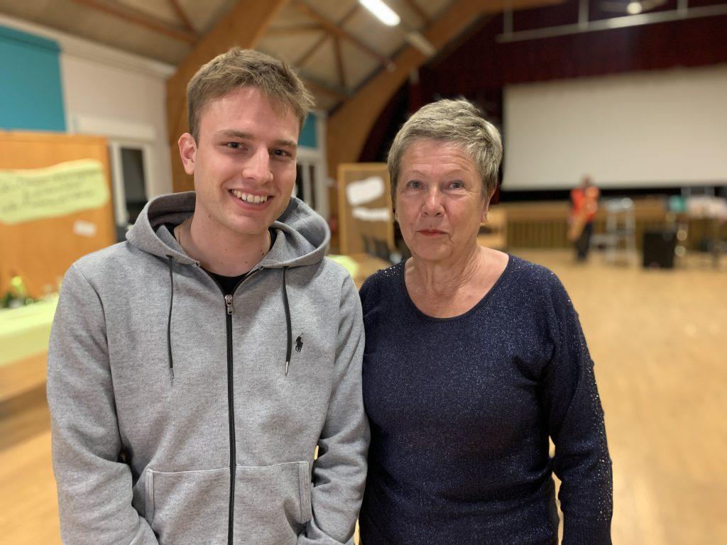 Léo Prassel et Martine Pauluzzi. | ©Le Trois - E.C. 