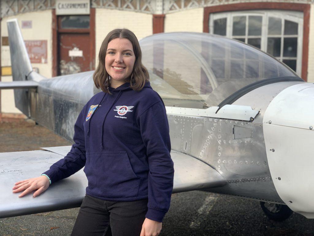 Chloé Giss est étudiante en 3e année à l'école supérieure des technologies et des affaires (Esta), à Belfort. | ©Le Trois – Thibault Quartier