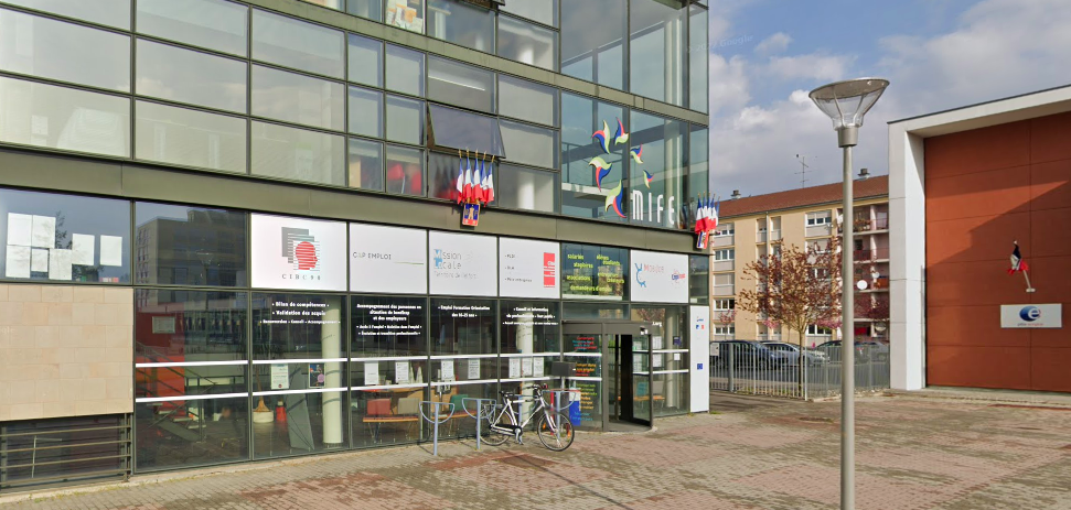 La maison de l’information sur la formation et l’emploi du Territoire de Belfort, dans le quartier des Résidences. | ©Google street view