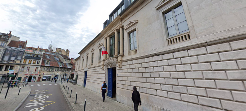 Le palais de justice de Besançon.