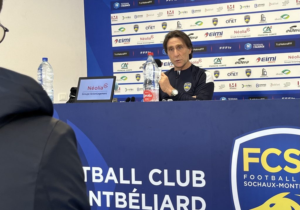 Frédéric Bompard est apparu déterminé en conférence de presse. | Le Trois - © Hugo Gueritaine